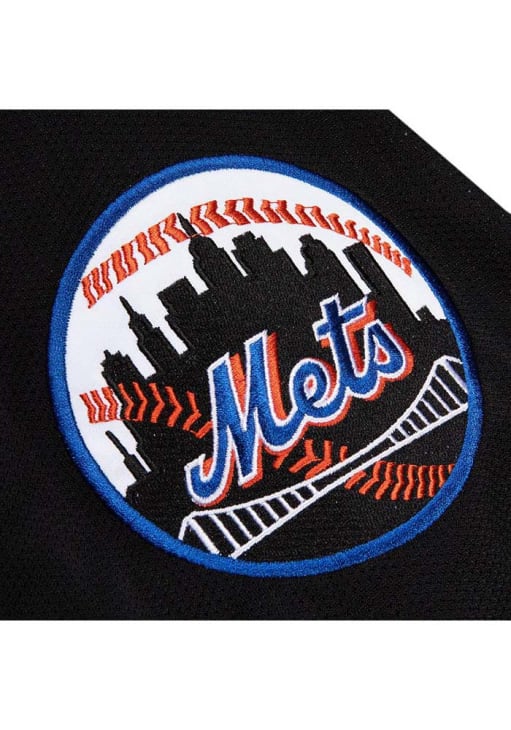 New York Mets Mike Piazza Mitchell and Ness BLACK Batting Practice