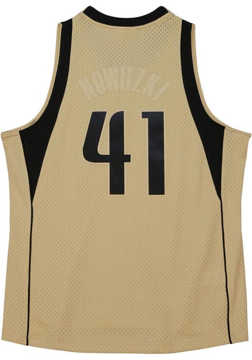 dallas mavericks brown jersey
