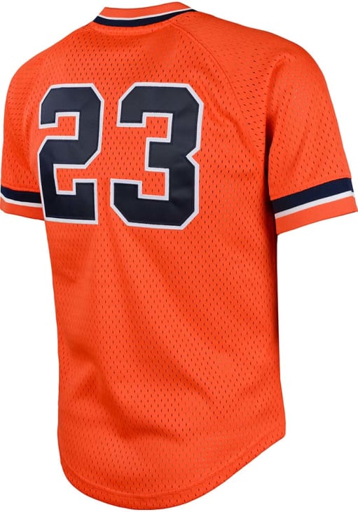 Detroit Tigers Kirk Gibson Youth ORANGE MLB Player Baseball Jersey