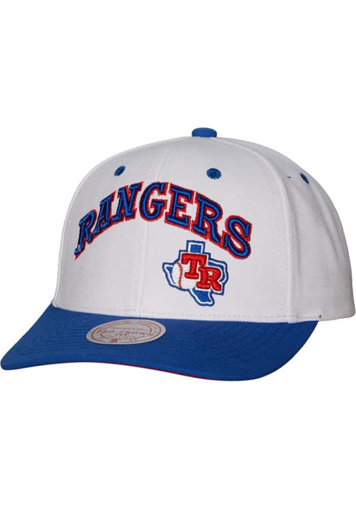 Mitchell and Ness Texas Rangers WHITE Evergreen Pro Cooperstown