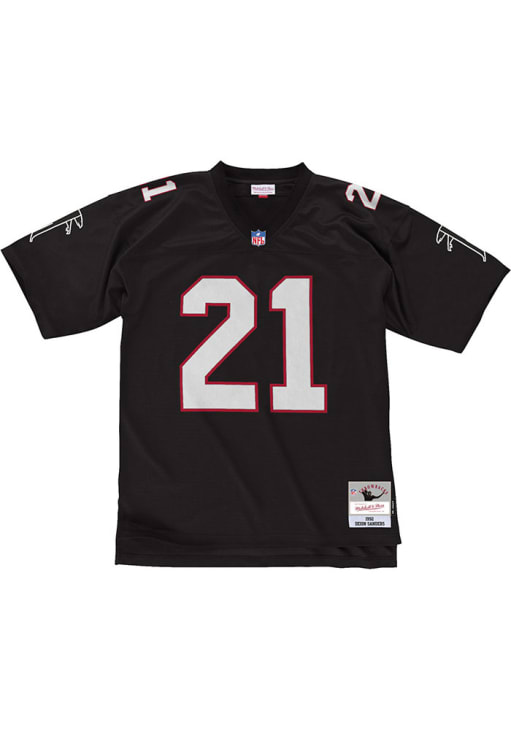 Atlanta Falcons Deion Sanders Mitchell and Ness BLACK 1992