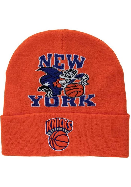New York Knicks Mitchell and Ness ORANGE HWC Team Origins Cuff