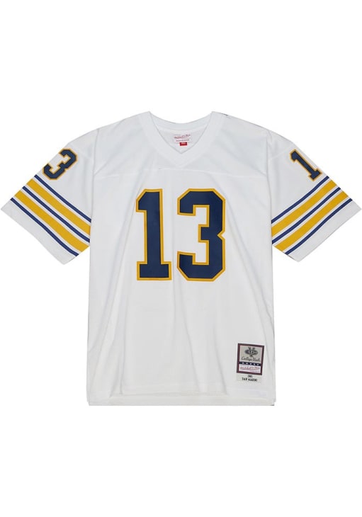 Dan Marino Pitt Panthers WHITE Dan Marino 13 Football Jersey