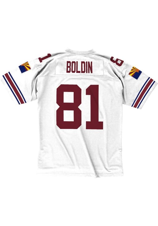 Arizona Cardinals Anquan Boldin Mitchell and Ness WHITE 2003