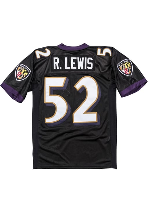 Baltimore Ravens Ray Lewis Mitchell and Ness BLACK 2004 LEGACY