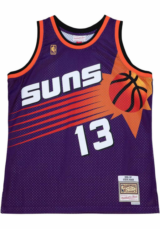 Steve Nash Phoenix Suns PURPLE Swingman Jersey - 56503493