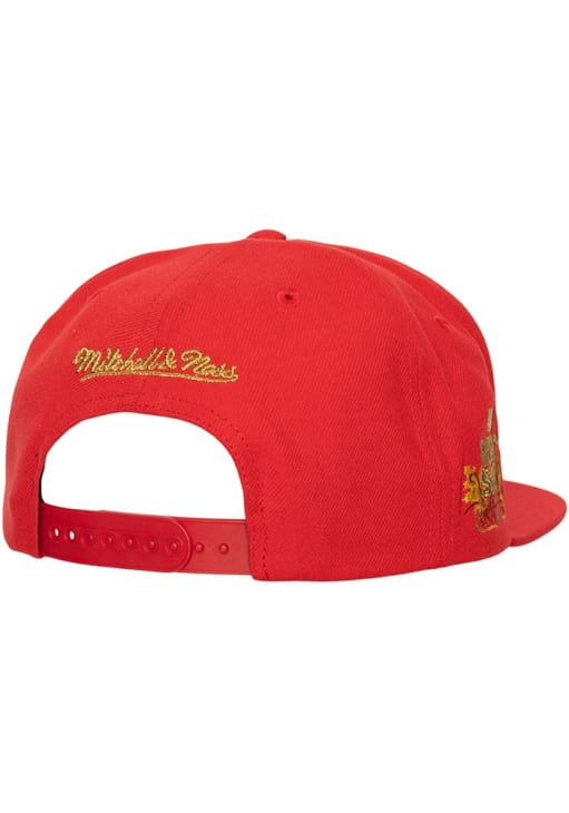 St Louis Cardinals Mitchell and Ness Red Champ Up Side Patch