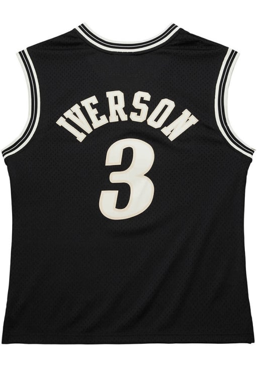 Allen Iverson Philadelphia 76ers BLACK 2000 ENERGY Jersey - 56503808