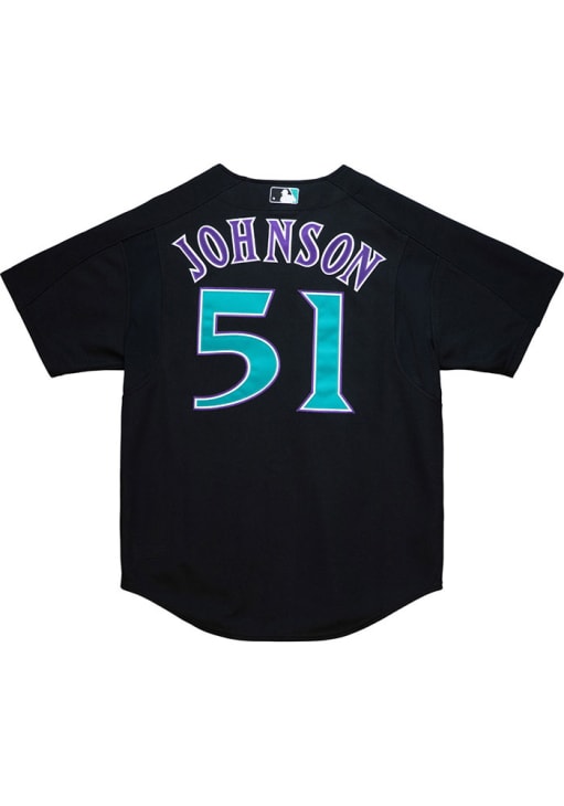 Arizona Diamondbacks Randy Johnson Mitchell and Ness BLACK 2003