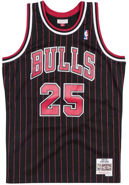 【古着】CHICAGO バスケットボール ユニフォーム M Steve Kerr Chicago Bulls BLACK Swingman Jersey - 56503960