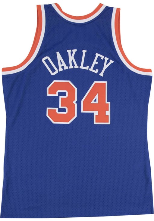 Charles Oakley New York Knicks BLUE Swingman Jersey - 56504040