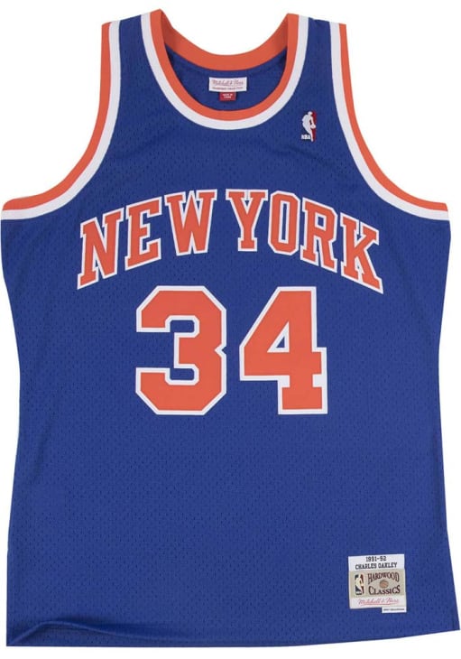 Charles Oakley New York Knicks BLUE Swingman Jersey - 56504040