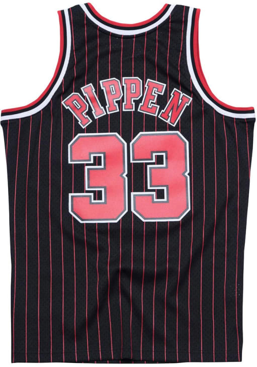 Scottie Pippen Chicago Bulls BLACK 95-96 HWC Alternate Jersey