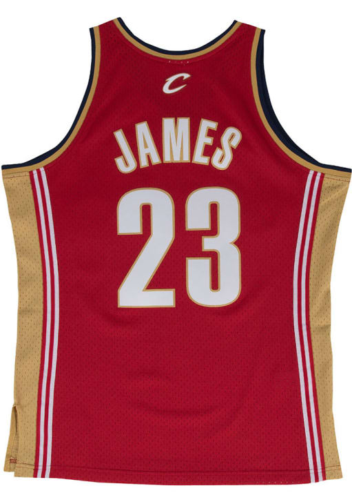 LeBron James Cleveland Cavaliers WINE 03-04 Road Jersey - 5650422