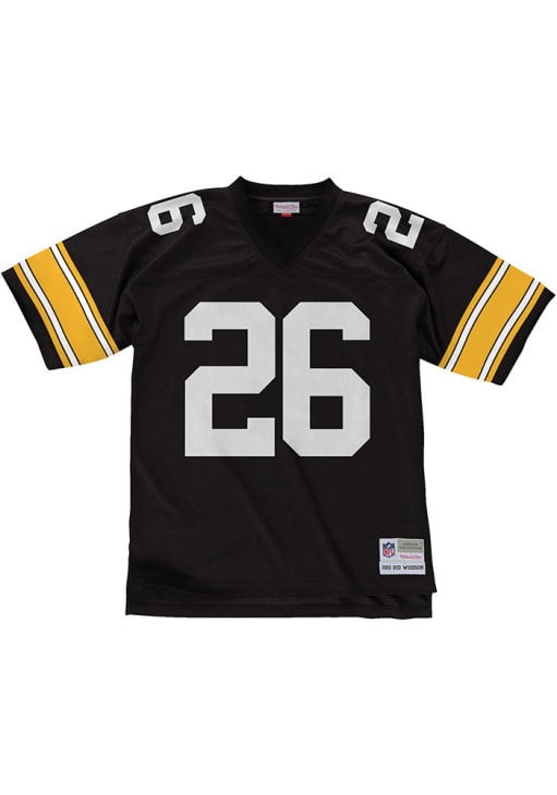Pittsburgh Steelers Rod Woodson Mitchell and Ness BLACK 1993