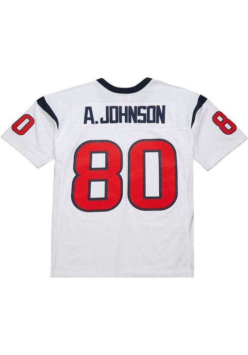 Houston Texans Andre Johnson Mitchell and Ness WHITE Throwback