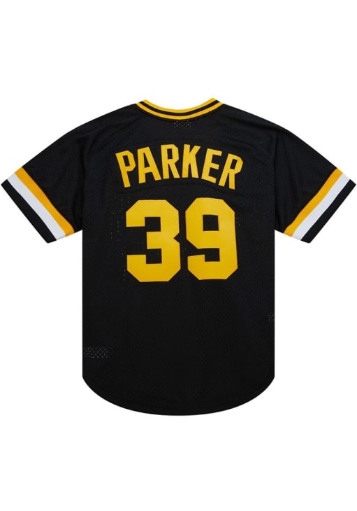 Mitchell&Ness MLB PIRATES ユニフォーム XL ブラック Pittsburgh Pirates Dave Parker Mitchell and Ness BLACK Throwback