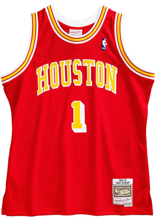 Tracy McGrady Houston Rockets Red Swingman Jersey - 56504606