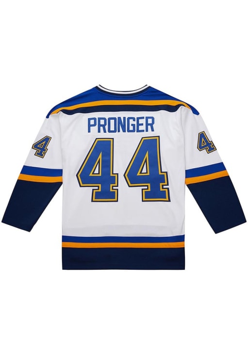 Mitchell and Ness Chris Pronger St Louis Blues Mens WHITE