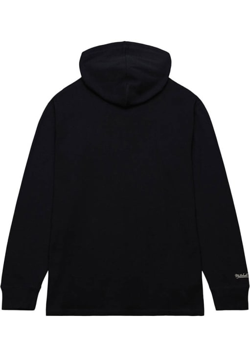 Mitchell and Ness Chicago Bulls Mens BLACK Thermal Lightweight
