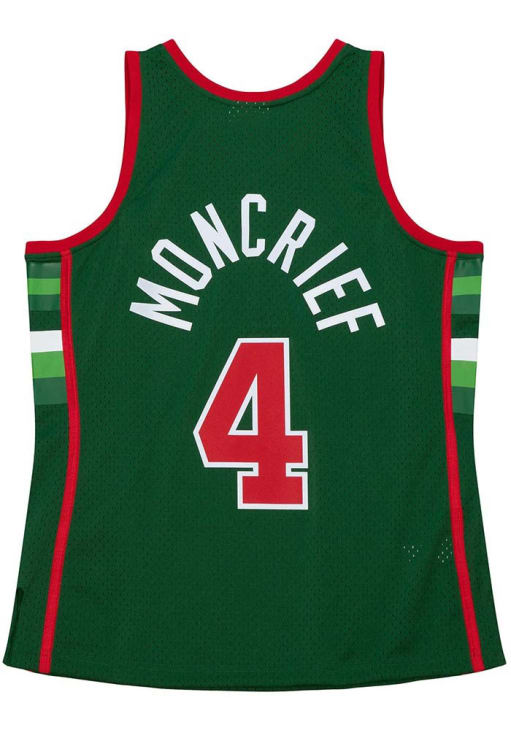 Mitchell & Ness ミルウォーキー・ブレーブス　ユニフォーム　M Sidney Moncrief Milwaukee Bucks GREEN 1983 Jersey - 56506168