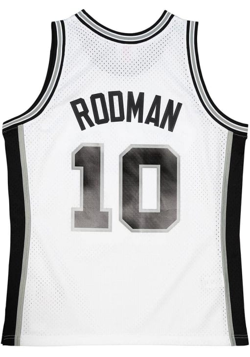 Dennis Rodman San Antonio Spurs White 93-94 Jersey - 56506821