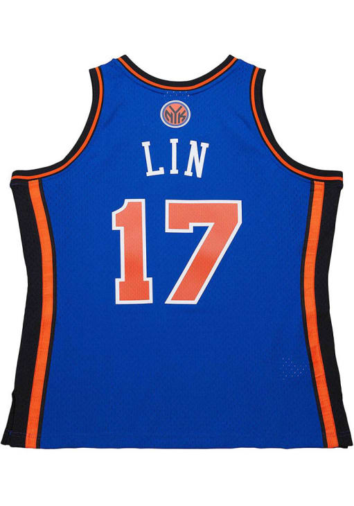 Jeremy Lin New York Knicks ROYAL Swingman Jersey - 56506931