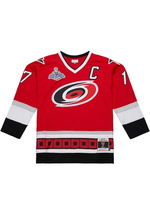 Mitchell and Ness Rod Brind'amour Carolina Hurricanes Mens Red