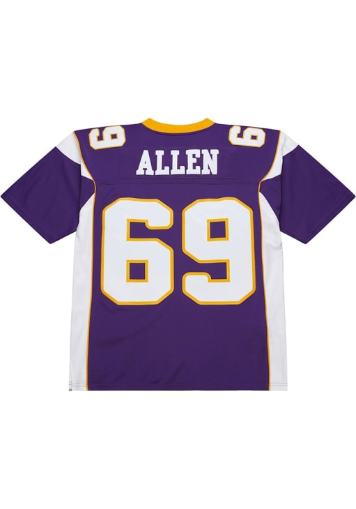Ｊリーグ　レトロセット Minnesota Vikings Jared Allen Mitchell and Ness PURPLE Throwback
