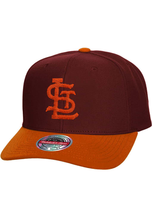 Mitchell and Ness St Louis Browns BROWN 2T TC Classic Red Pro Snap