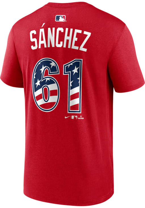 Cristopher Sanchez Philadelphia Phillies Red 2026 Home Run Derby