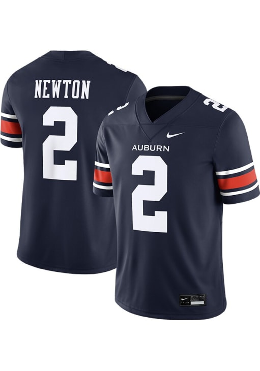 Cam Newton Auburn Tigers NAVY Football NIL Name and Number Jersey