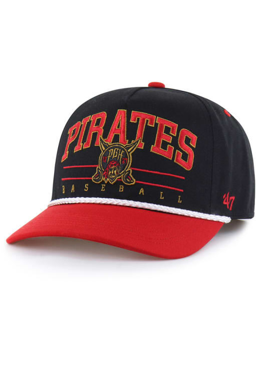 47 Pittsburgh Pirates BLACK City Connect Roscoe Hitch Adjustable