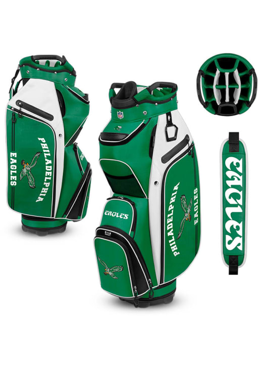 Philadelphia Eagles KELLYGREEN The Bucket III Cooler Cart Golf Bag