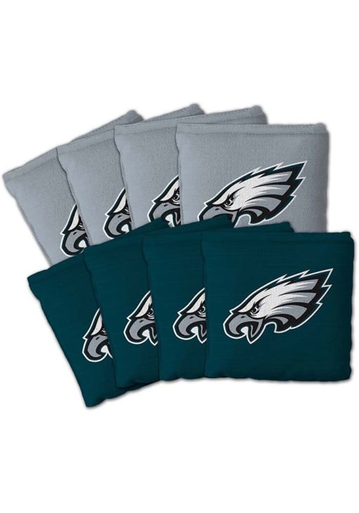 Philadelphia Eagles MIDNIGHTGREEN 8pk Corn Hole Bags - 57137350