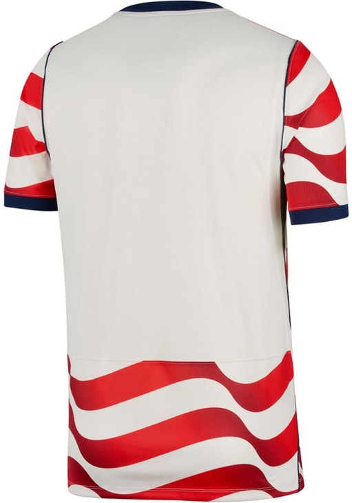 USMNT Mens Nike Replica Soccer White Home Jersey Jersey - 571846595