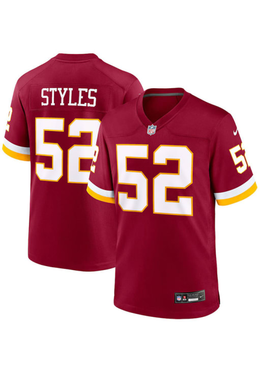 Sonny Styles Washington Commanders BURGUNDY Home Jersey - 57537830