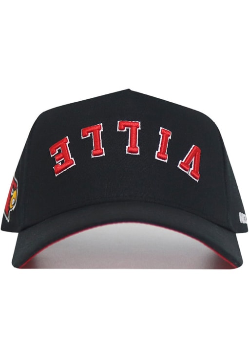 No Rivals Louisville Cardinals BLACK Upside Down Blackout