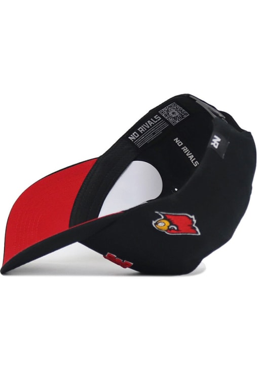 No Rivals Louisville Cardinals BLACK Upside Down Blackout