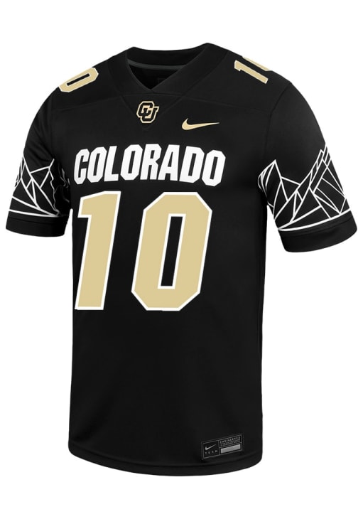 Julian Lewis Colorado Buffaloes BLACK Football NIL Game Jersey