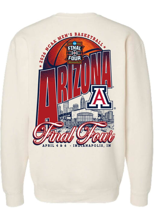 Something Inked Arizona Wildcats Mens IVORY 2026 NCAA Men's