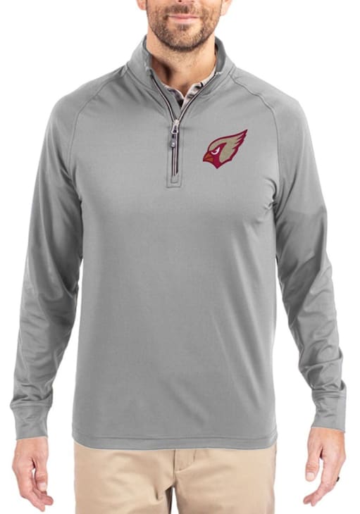 Cutter and Buck Arizona Cardinals Mens LIGHTGREY NFL Rivalries