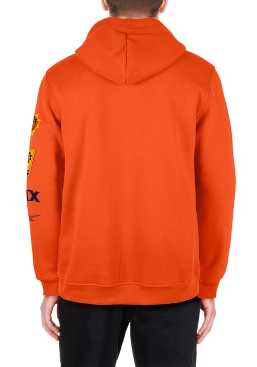 New Era Phoenix Suns Mens ORANGE City Edition Hoodie - 590001007
