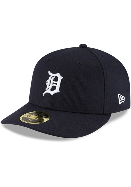 Detroit Tigers Mens AC Home LP59FIFTY NAVY New Era Fitted Hat