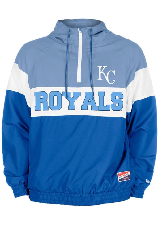 ロイヤルズ ジャケット GIII Sports KC s New Era Kansas City Royals Mens City Connect Windbreaker NAVY