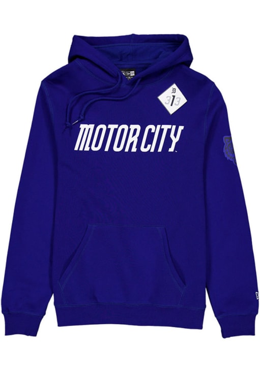 New Era Detroit Tigers Mens NAVY On-Field City Connect Hoodie