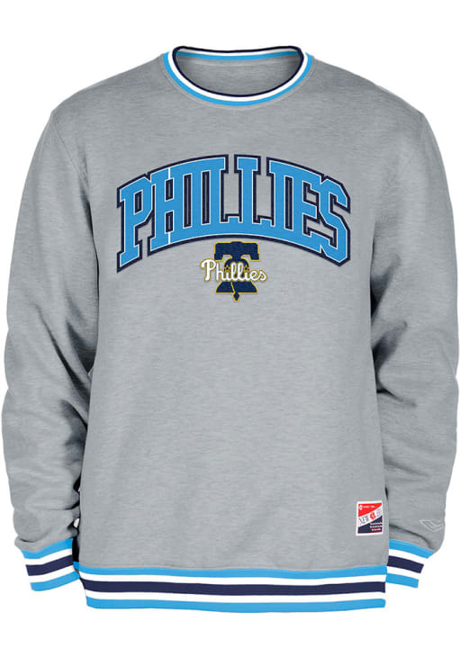 New Era Philadelphia Phillies Mens GREY Throwback City Connect