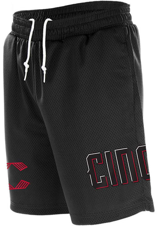Cincinnati Reds Mens New Era BLACK Summer Shorts - 590003579