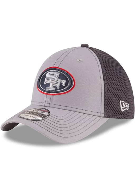 San Francisco 49ers Mens Grayed Out Neo 39THIRTY GRAY New Era Flex
