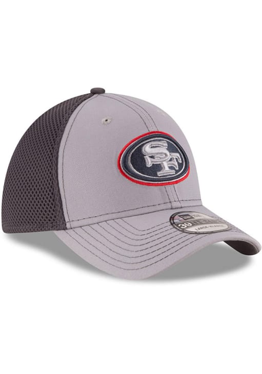 San Francisco 49ers Mens Grayed Out Neo 39THIRTY GRAY New Era Flex